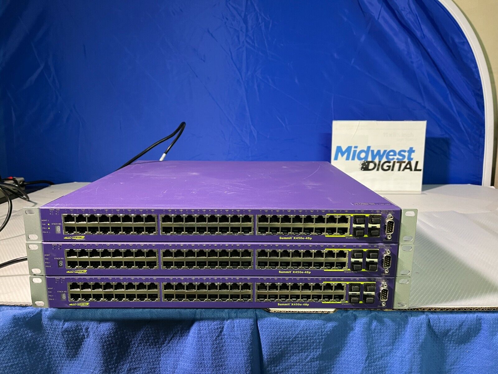 Extreme Networks  Summit (16148) 48-Ports External Switch Managed stackable
