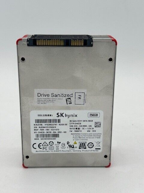 LOT of 10 256GB SATA 2.5-inch Internal Solid State Drives SSD *MIXED MAJ BRANDS*