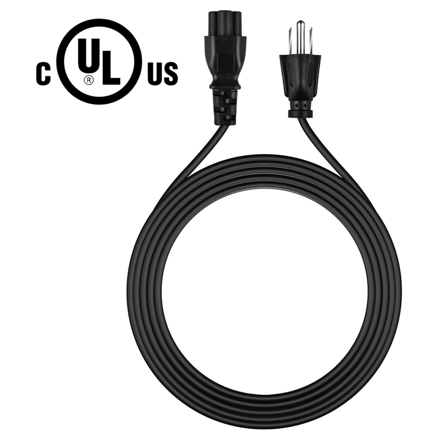 UL Listed 5ft AC Power Cord Cable For LG 55LN5790-UI 55LS35A-5B 60LA6200-UA US