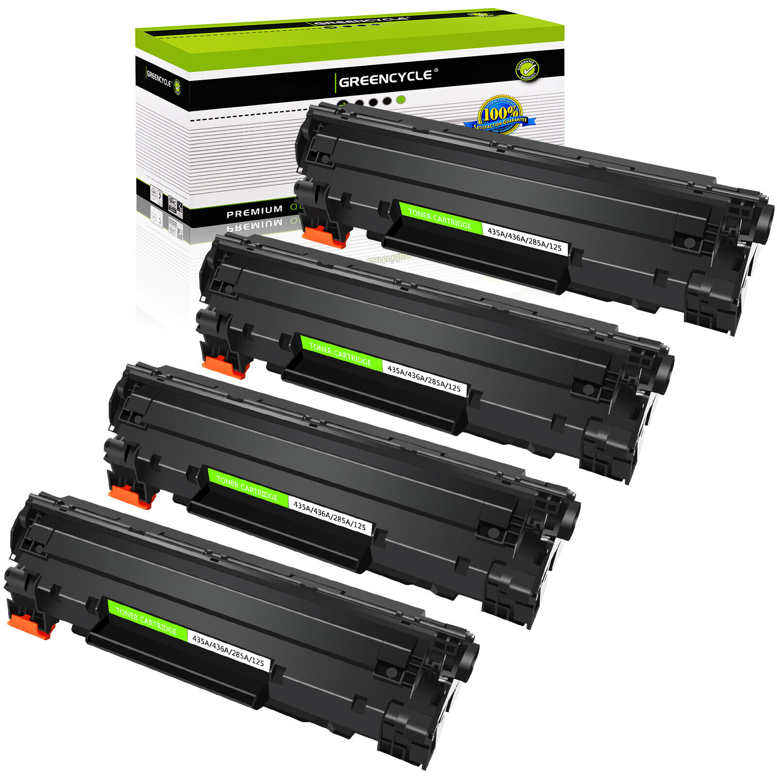 4PK CE285A 85A Toner Cartridge for HP Laserjet Pro M1139 M1214 nfh P1102 Printer