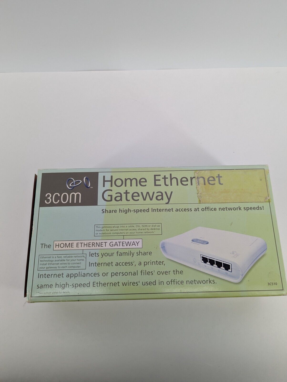 3com 3c510 Ethernet Home Gateway