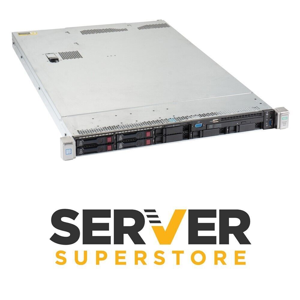 HP Proliant DL360 G9 Server 2x E5-2660 V3 = 20 Cores P440 64GB RAM 4x HDD trays