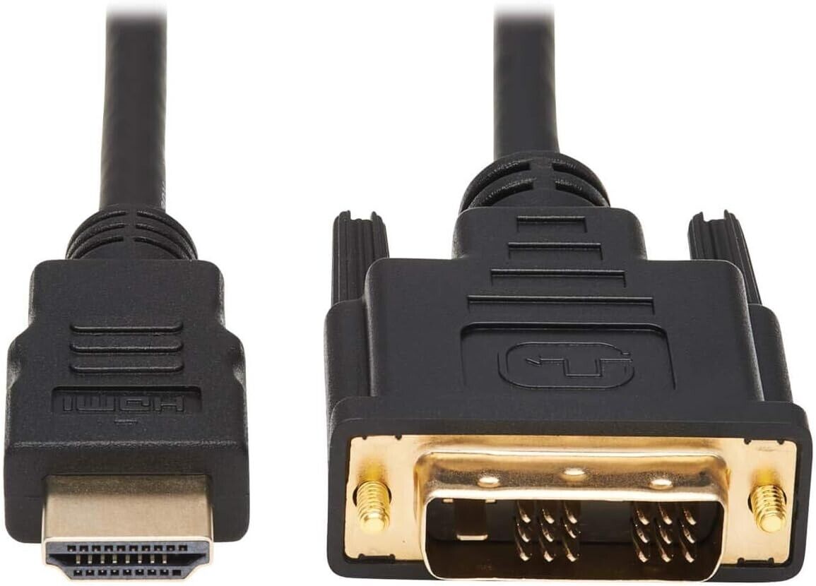 Tripp Lite HDMI to DVI Cable Digital Monitor Adapter Cable 6ft- Lot of 20