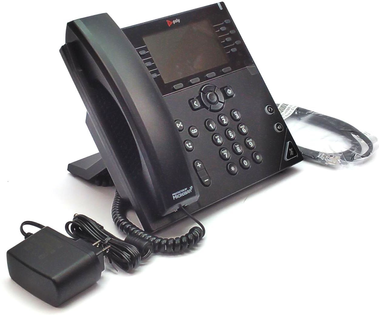 Polycom VVX 450 IP Phone 12 Line Desktop Business Office 2200-48840-001