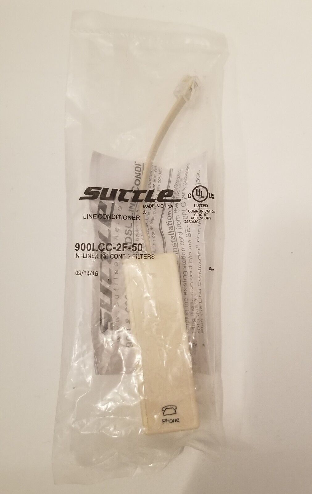 Suttle 900LCC-2F-50 In Line Conditioner