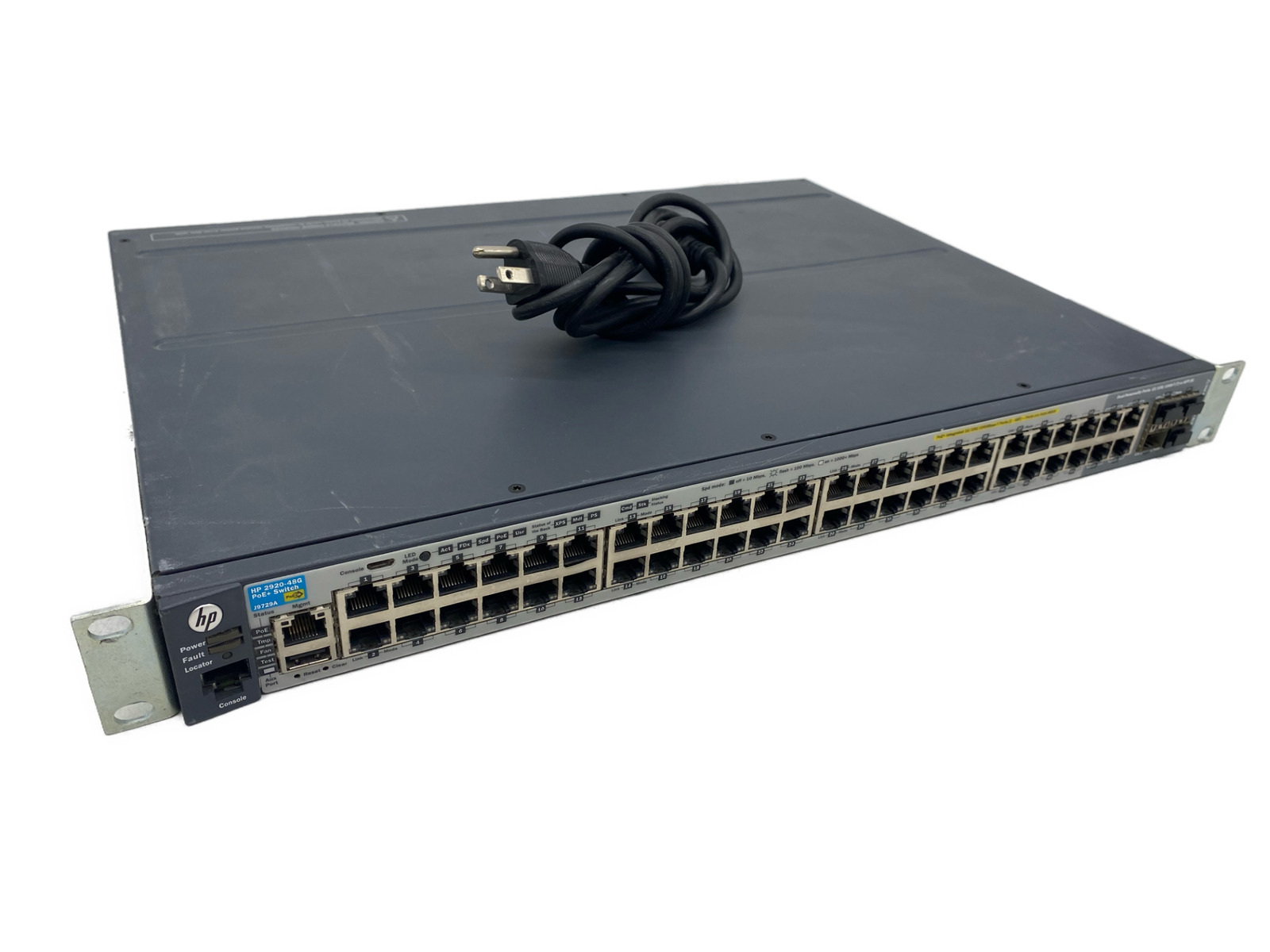 HP 2920-48G-POE+ (J9729A#ABA) 48-ports PoE+ Switch 90 Day Warranty