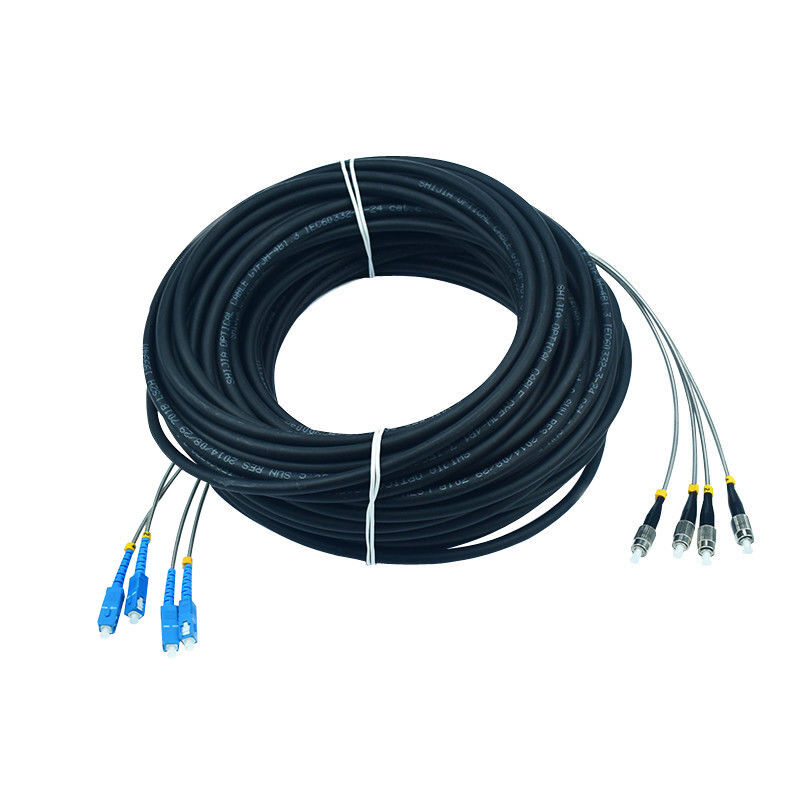 3M Field Outdoor SC-FC 4 Strand 9/125 Single Mode Optical Patch Cord Fiber Cable
