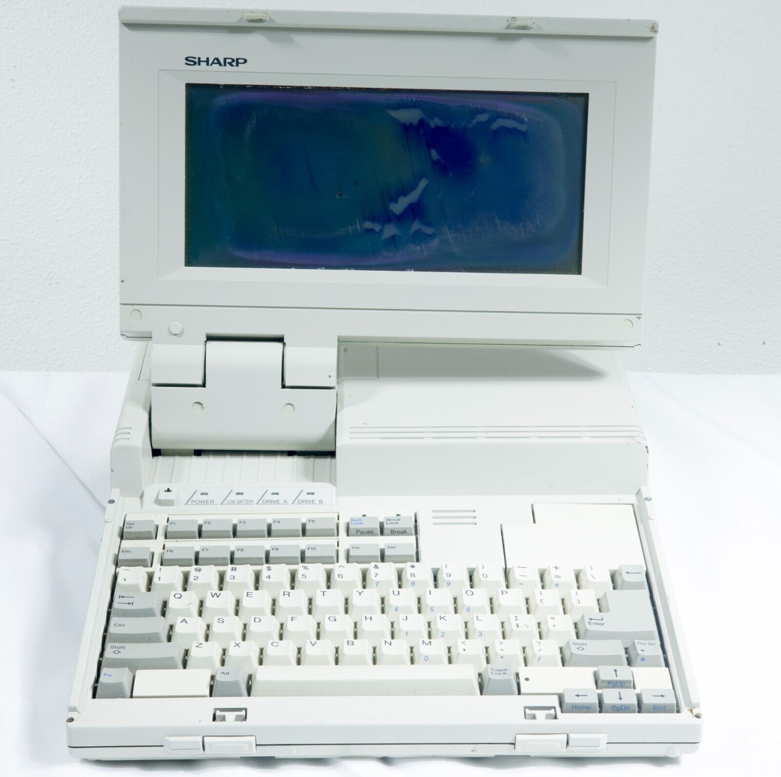 Vintage Sharp Personal Computer PC-4501 laptop NEC V40 256KB RAM laptop