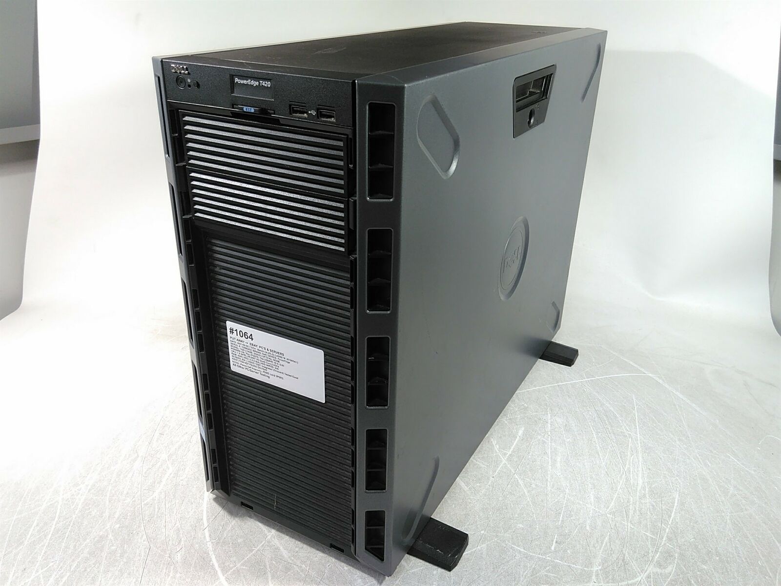 Dell PowerEdge T420 Tower Server Xeon E5-2407 V2 2.4GHz 4GB 0HD Boots H310 RAID