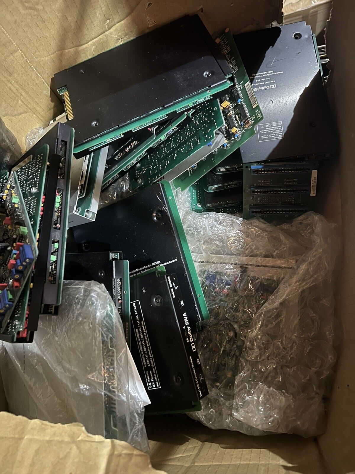 Box of Hard Drives (Brands Unknown Mixed)