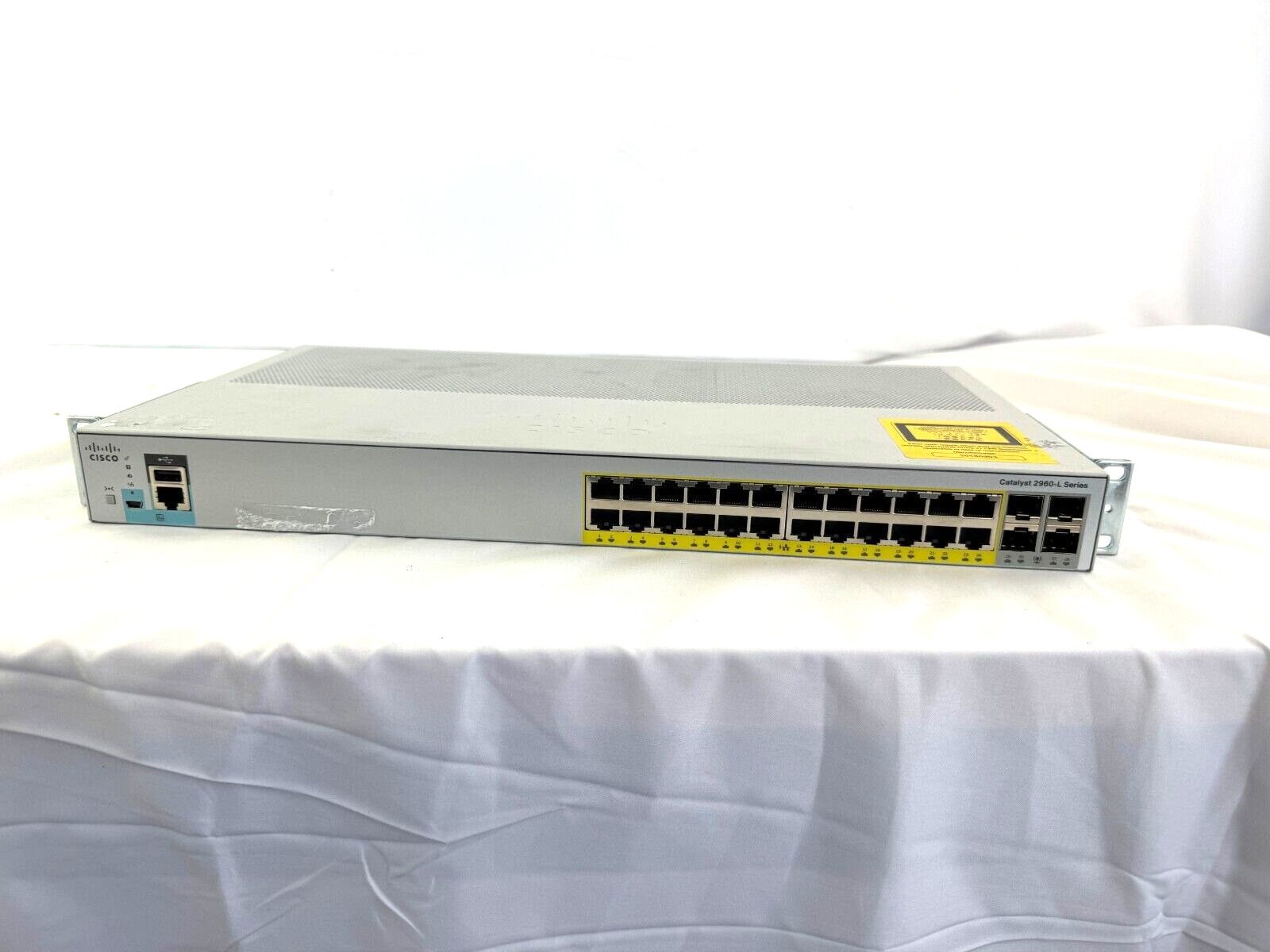 Cisco Catalyst 2960-L WS-C2960L-24PS-LL 24 Ports Fully Managed Ethernet Switch
