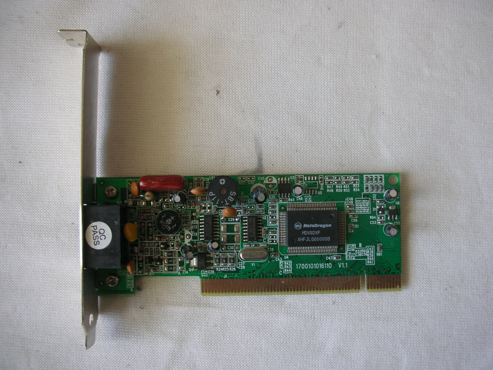 Netodragon MDV92XP 1700101016110 RJ11 56k Modem PCI