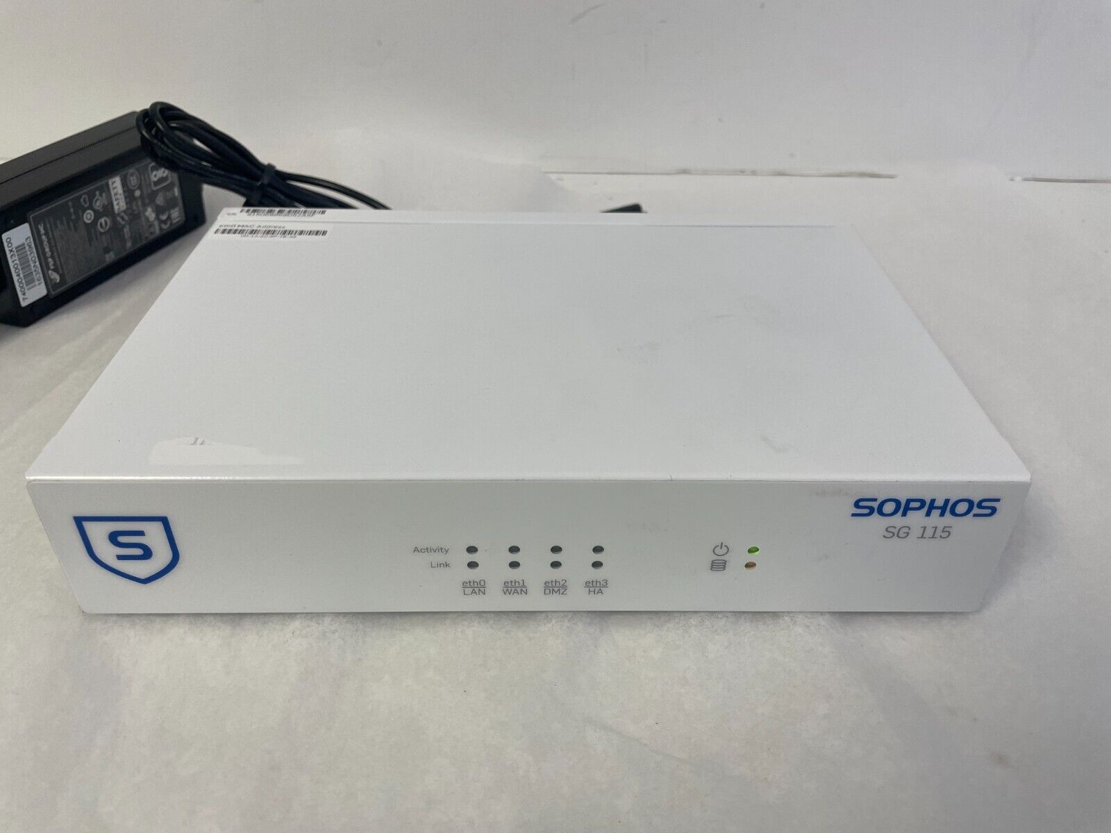 Sophos SG-115 Rev 2 UTM Firewall Security Appliance 4-Port w/Power Adapter