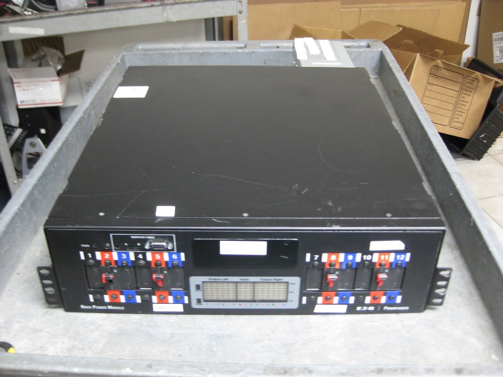 Eaton Powerware Rack Power Module RPM-3U Power Distribution Unit 