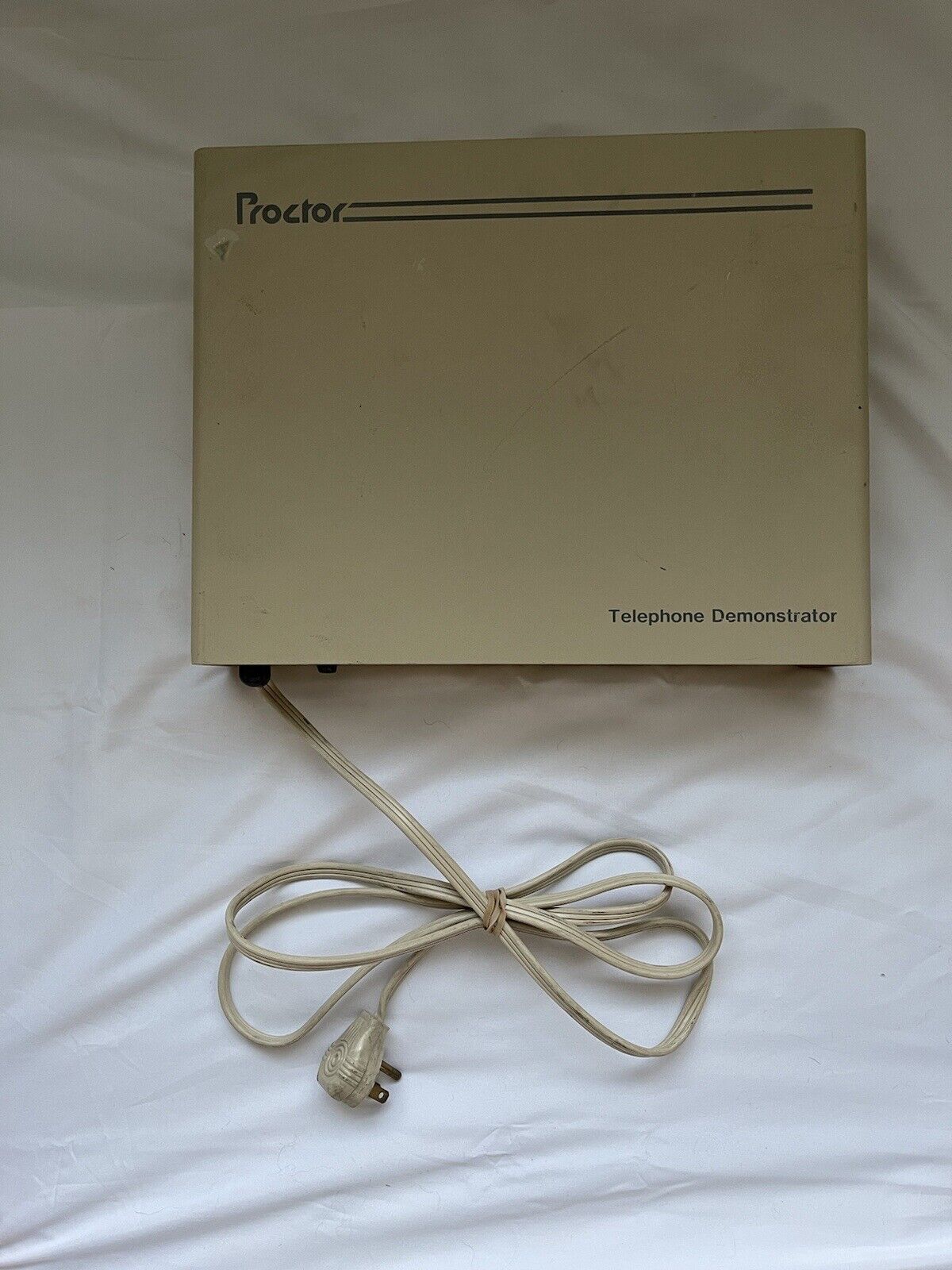 Proctor 49200 Telephone Demonstrator 4 port UNTESTED AS IS