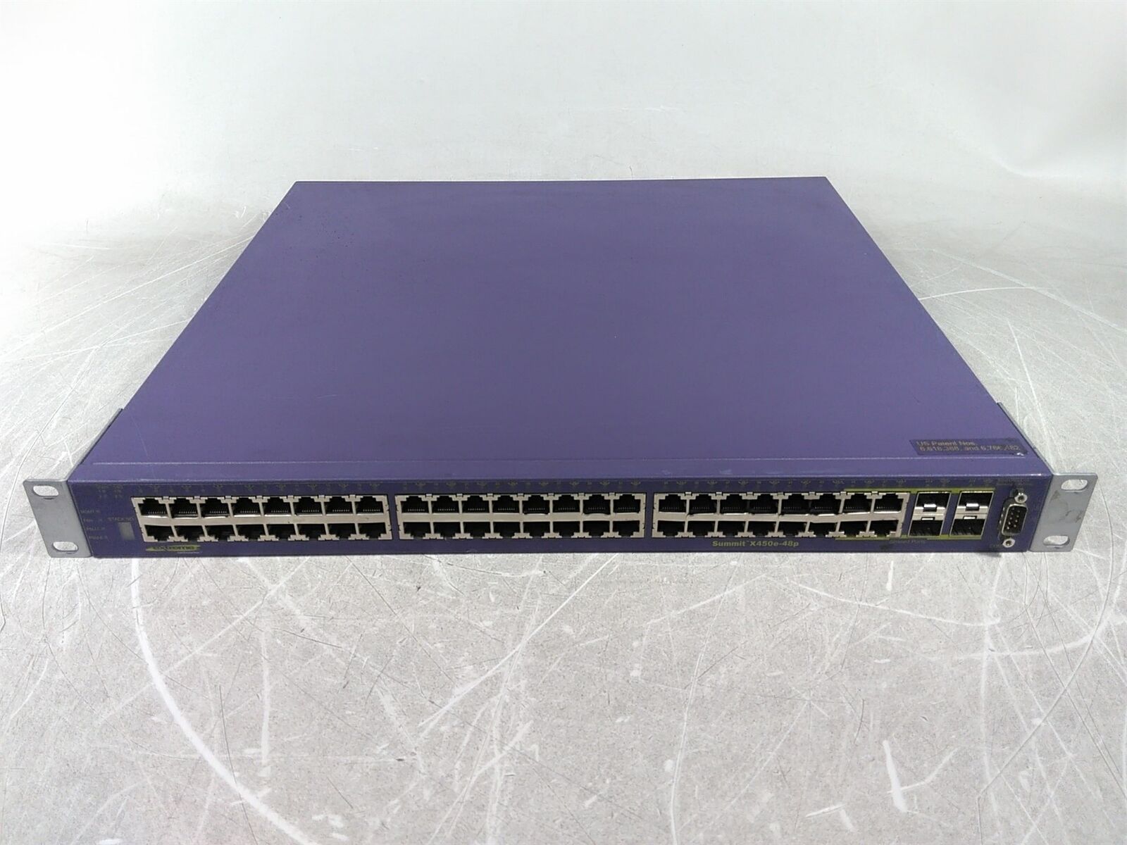 Extreme Networks Summit X450e-48p 16148 48 Port Ethernet Switch Noisy Fan
