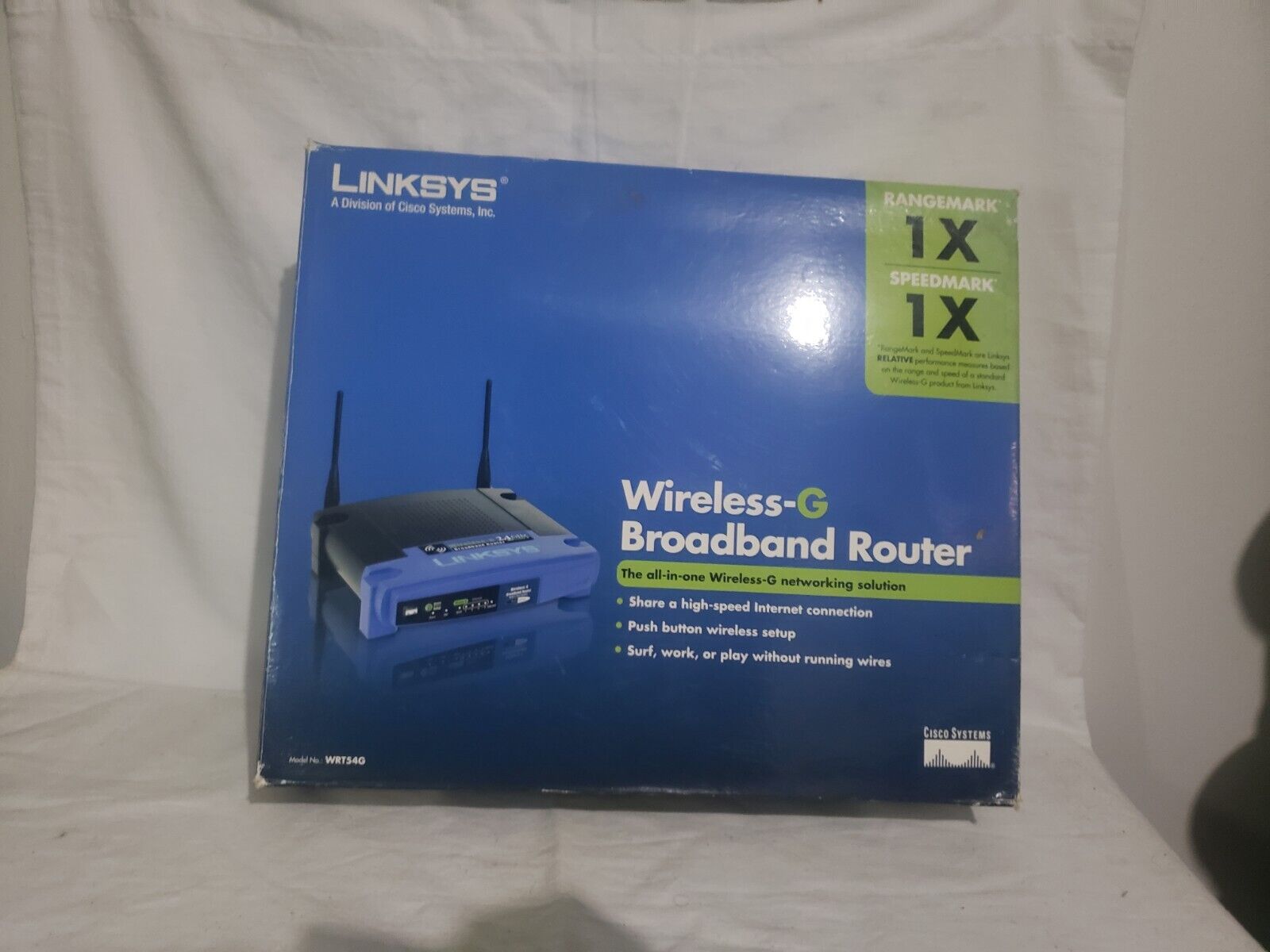 Linksys/Cisco Wireless-G Broadband Router WRT54G