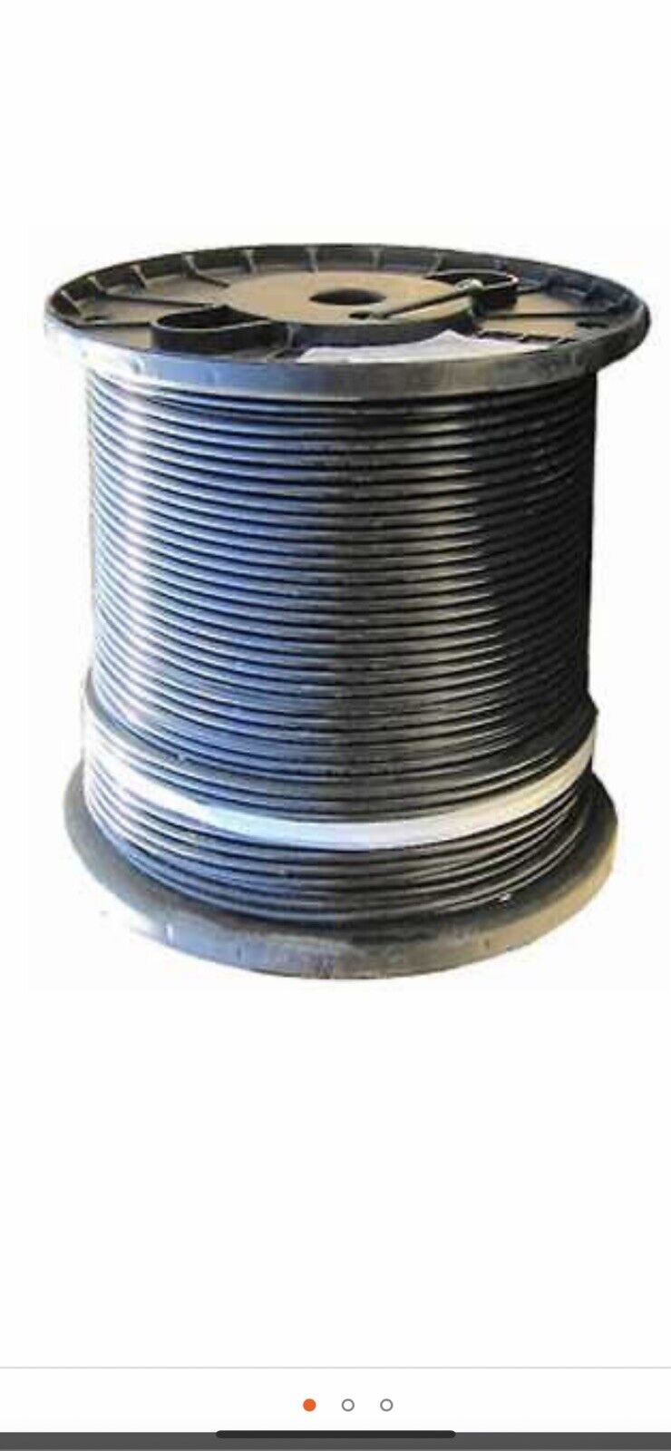 CommScope 1,000' Spool Cat5e Black Outdoor Direct Burial UV Flooded 350Mhz 5NF4