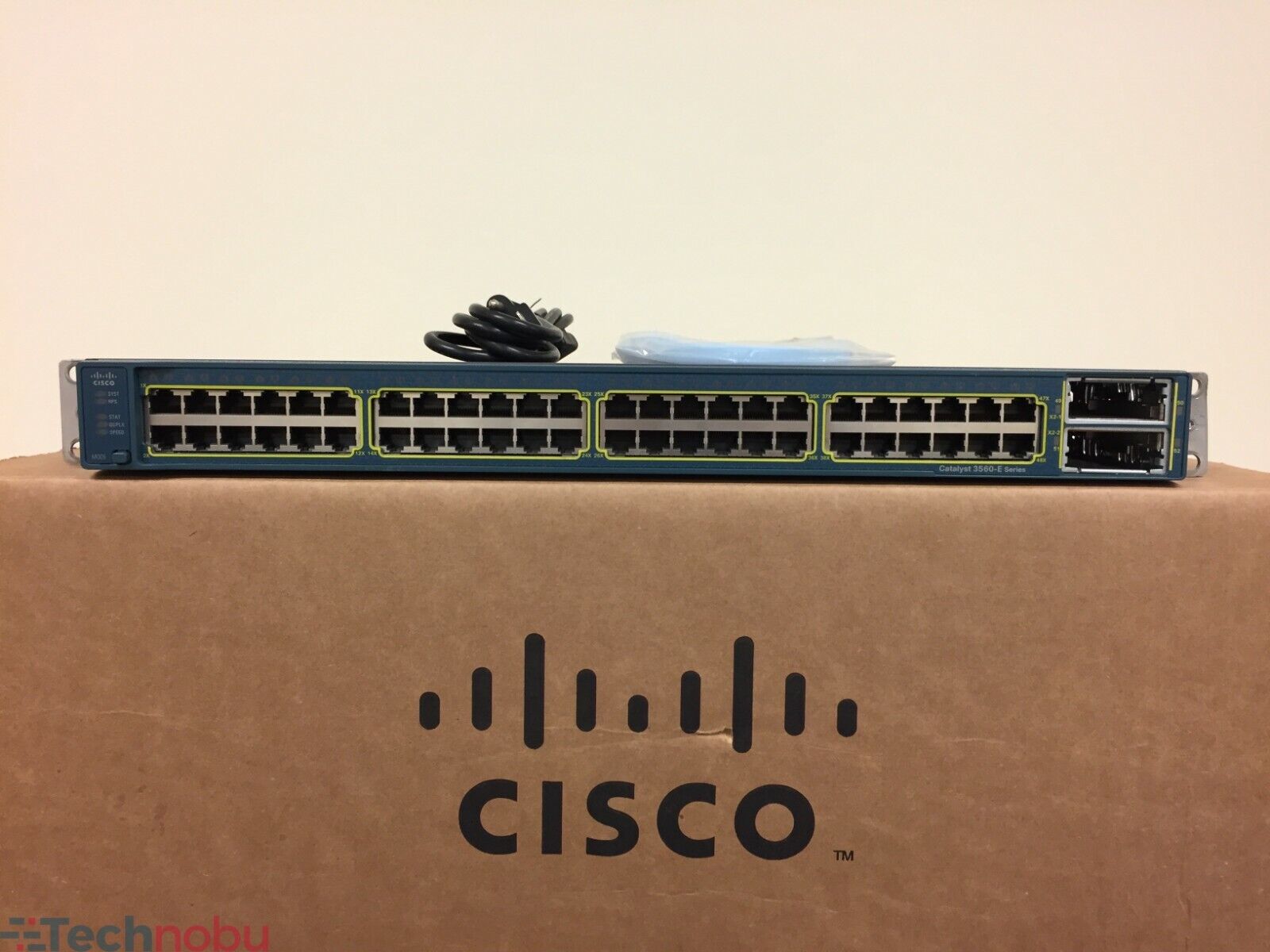 Cisco Catalyst WS-C3560E-48TD-S 48 Port 10/100/1000 Switch 15.0 OS SAME DAY SHIP