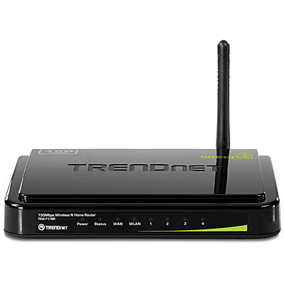 TRENDnet Wireless N Router 4 Port 300 Mbps TEW-652BRP