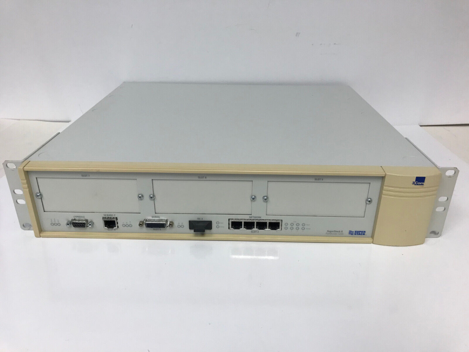 3COM 3C63300A-AC-NC SUPER STACK II PATHBIULDER S330 AS-IS FOR PARTS/REPAIR