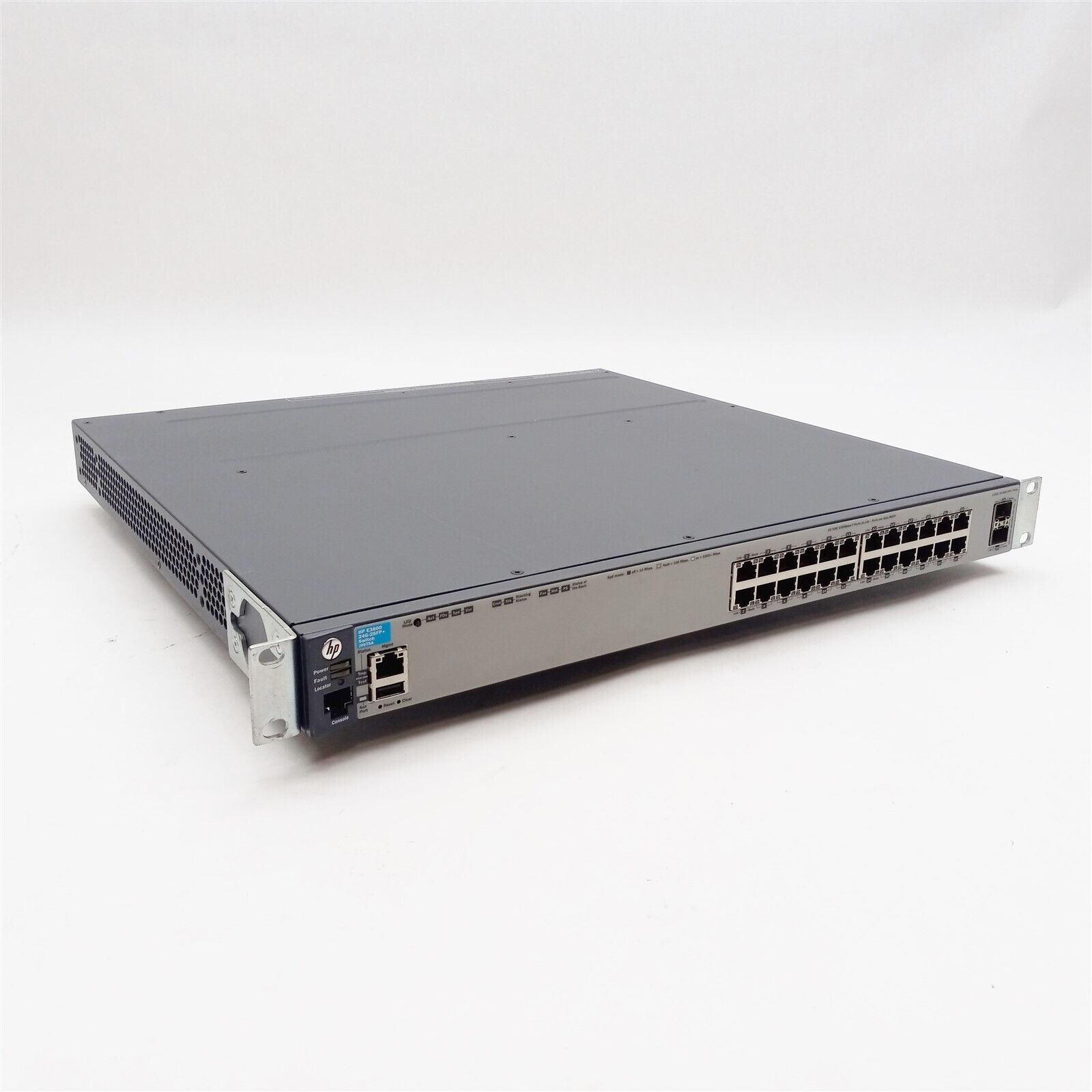 HP E3800-24G-2SFP+ J9575A 24-Port Managed Gigabit Ethernet Network Switch 1*PSU