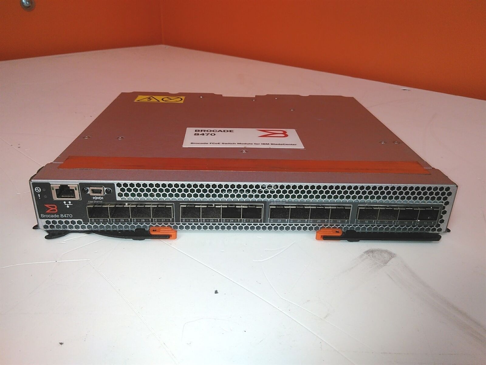 IBM Brocade 69Y1911 8470 Converged 10GbE Switch Module Defective AS-IS