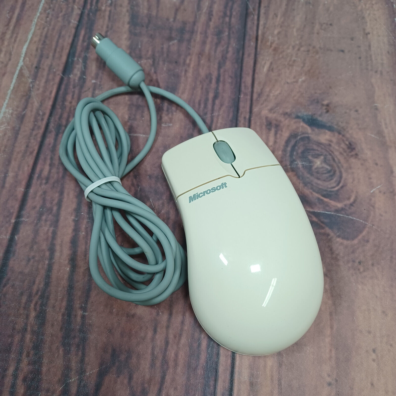 Vintage Microsoft IntelliMouse Serial PS/2 Compatible 68874 Mouse ~TESTED VGC~