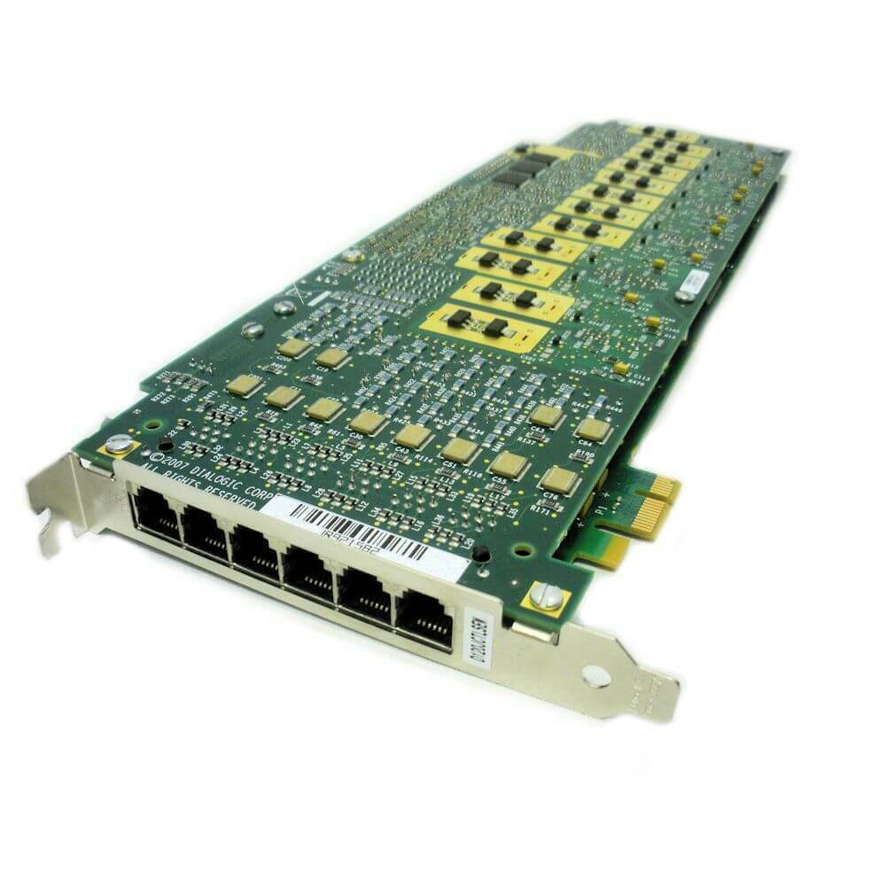 Dialogic D/120JCT-LSE 12-Port Analog PCI Fax Board