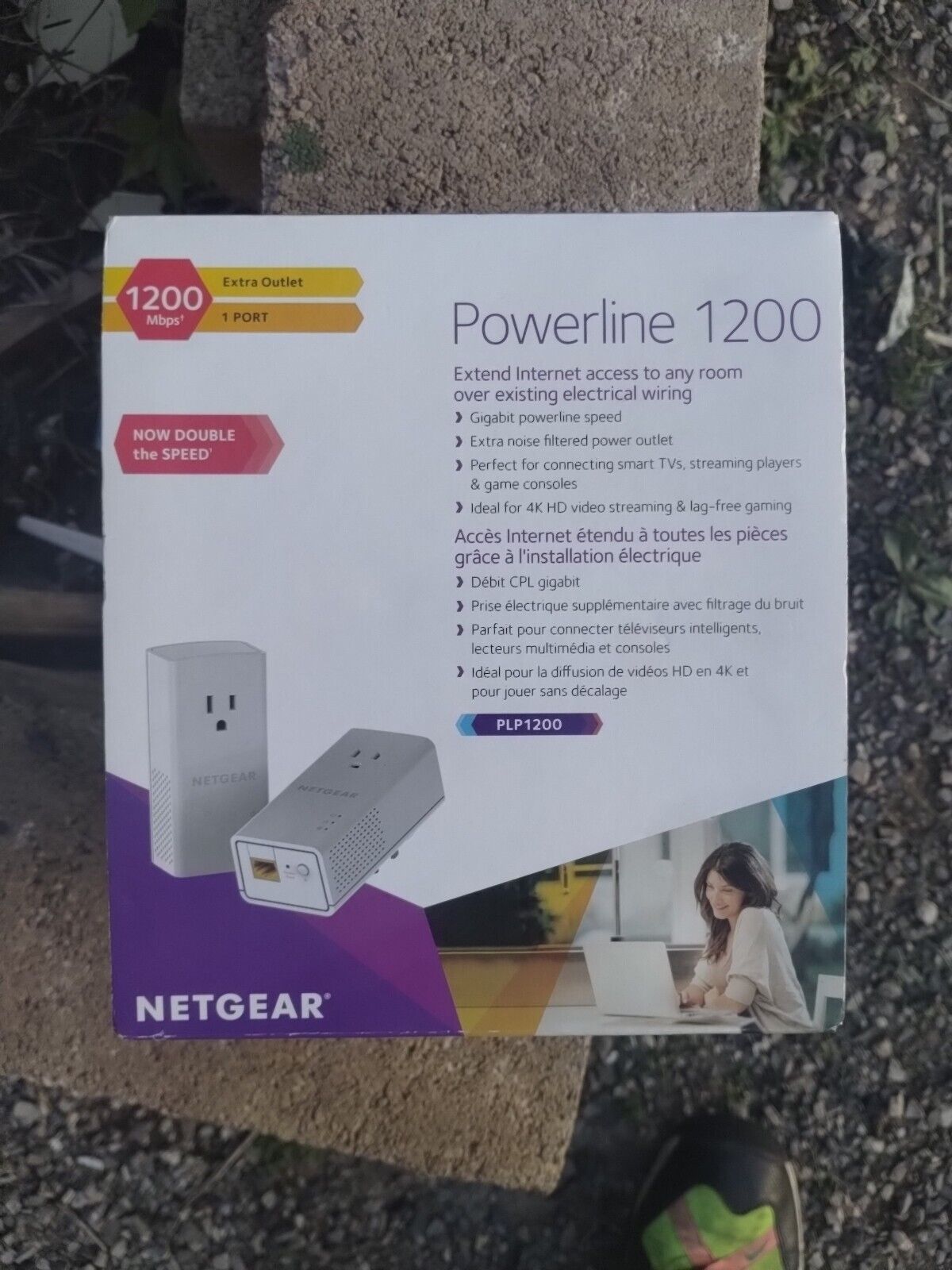 Netgear PLP1200-100PAS Powerline 1200 Make Offer