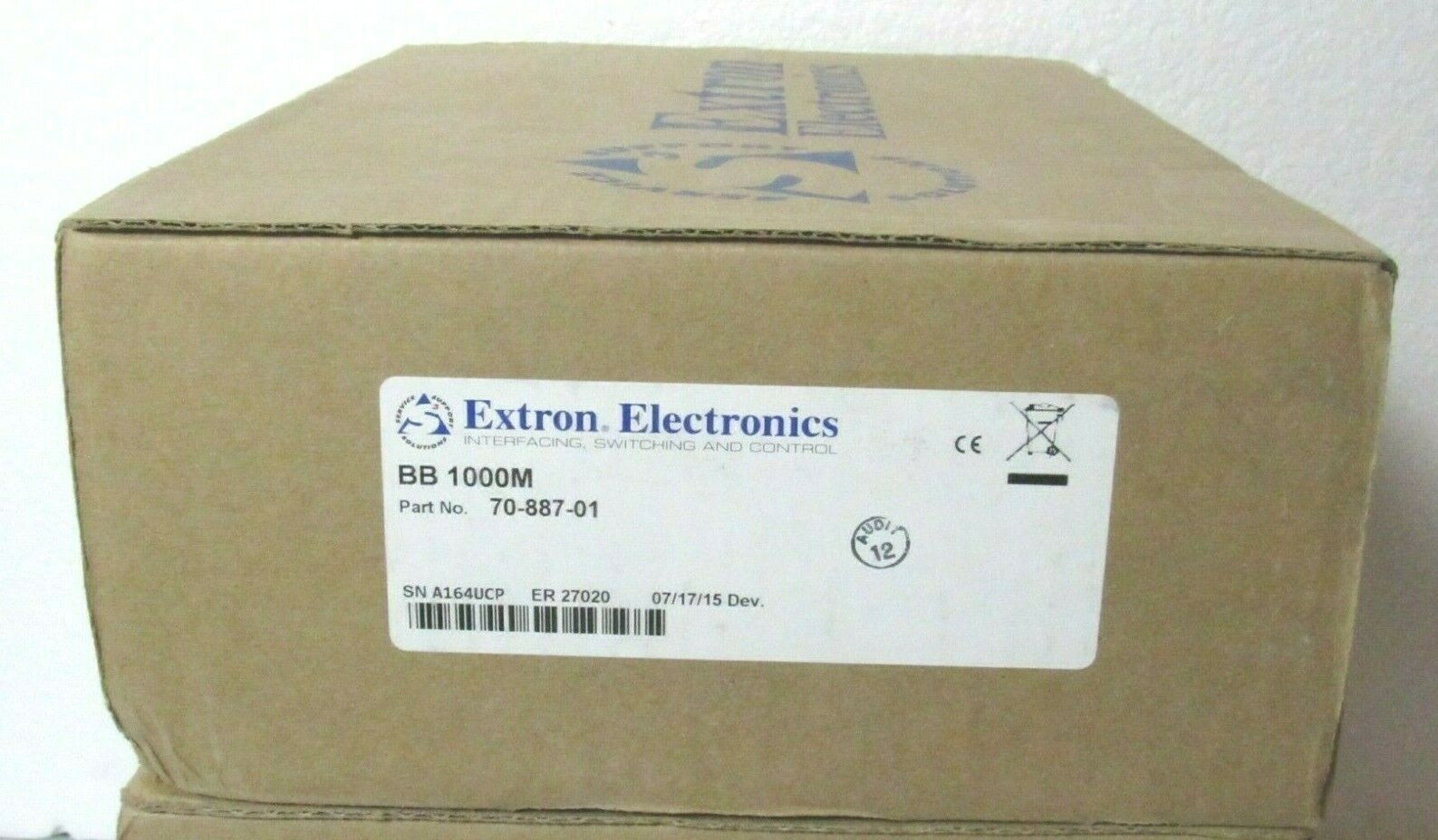 Extron Electronics 70-887-01 BB 1000M Housing [CTA]