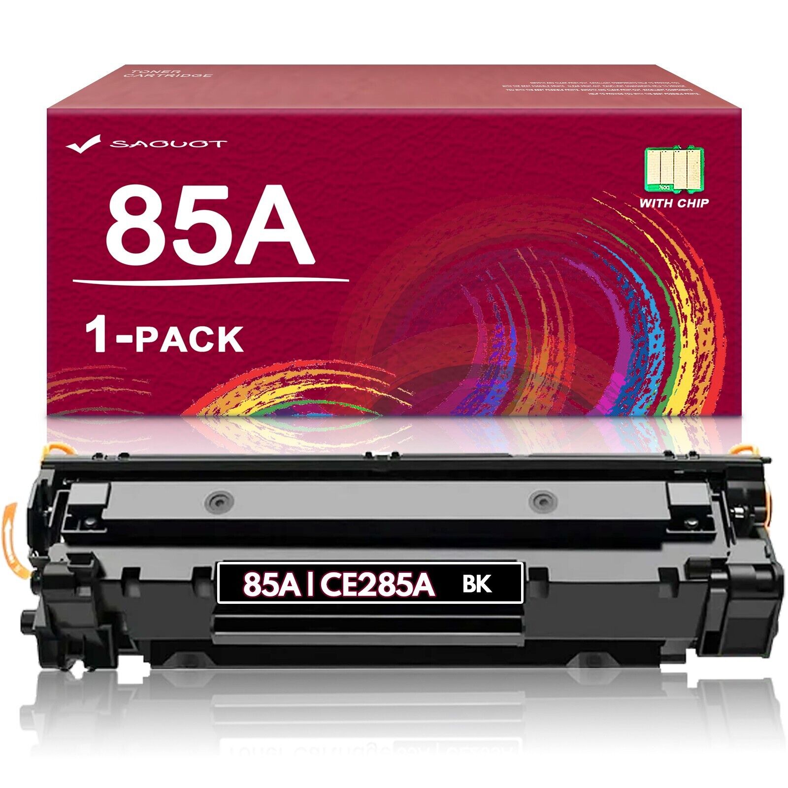 85A | CE285A Toner Cartridge Black Replacement for HP 85A Pro P1102W Printer
