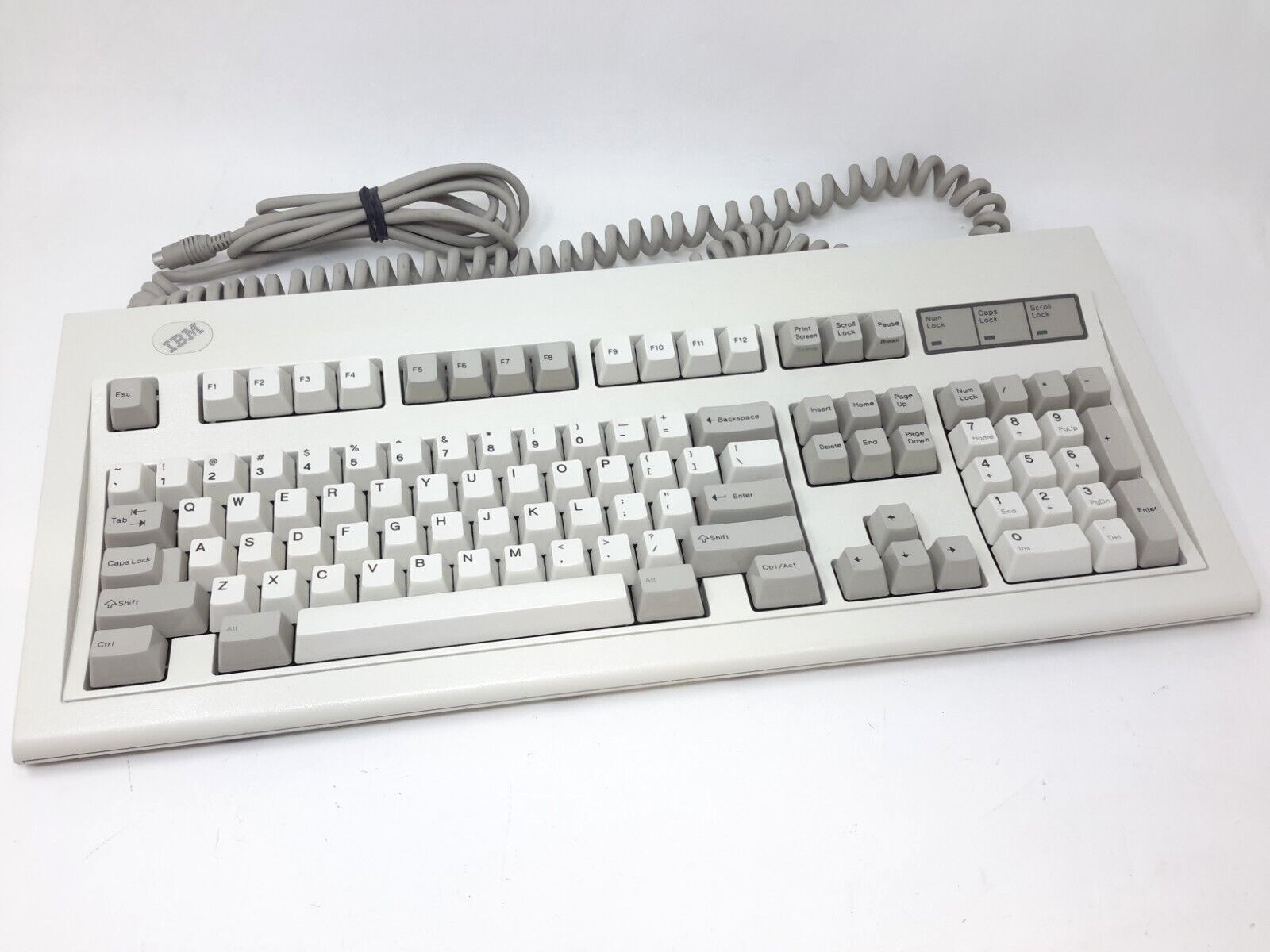 Lexmark IBM Model M PS/2 101-Key Enhanced Mechanical Keyboard 1995 51G8572
