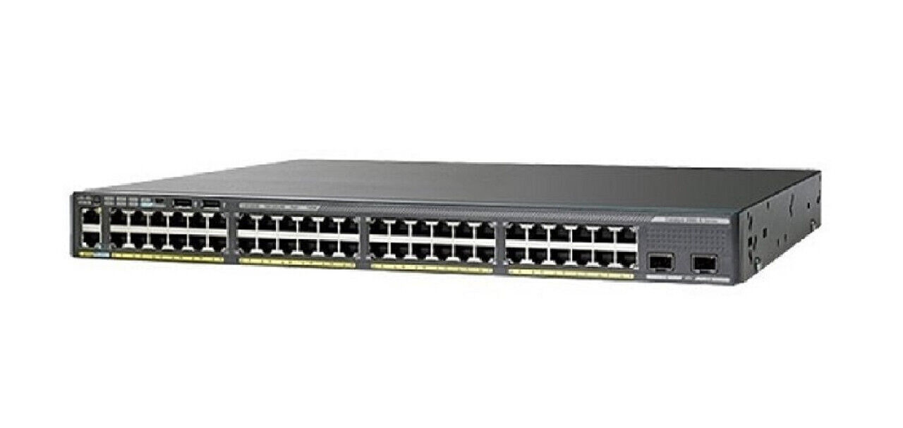 Cisco WS-C2960XR-48FPS-I 48 Ports Layer3 Gigabit Ethernet Switch 1 Year Warranty