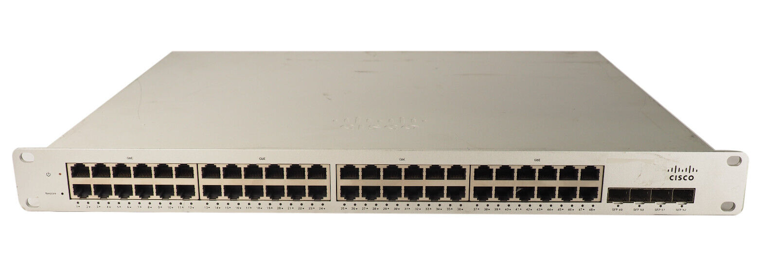 Cisco Meraki MS220-48-HW 48 Port Gigabit Ethernet Switch +4 SFP Ports