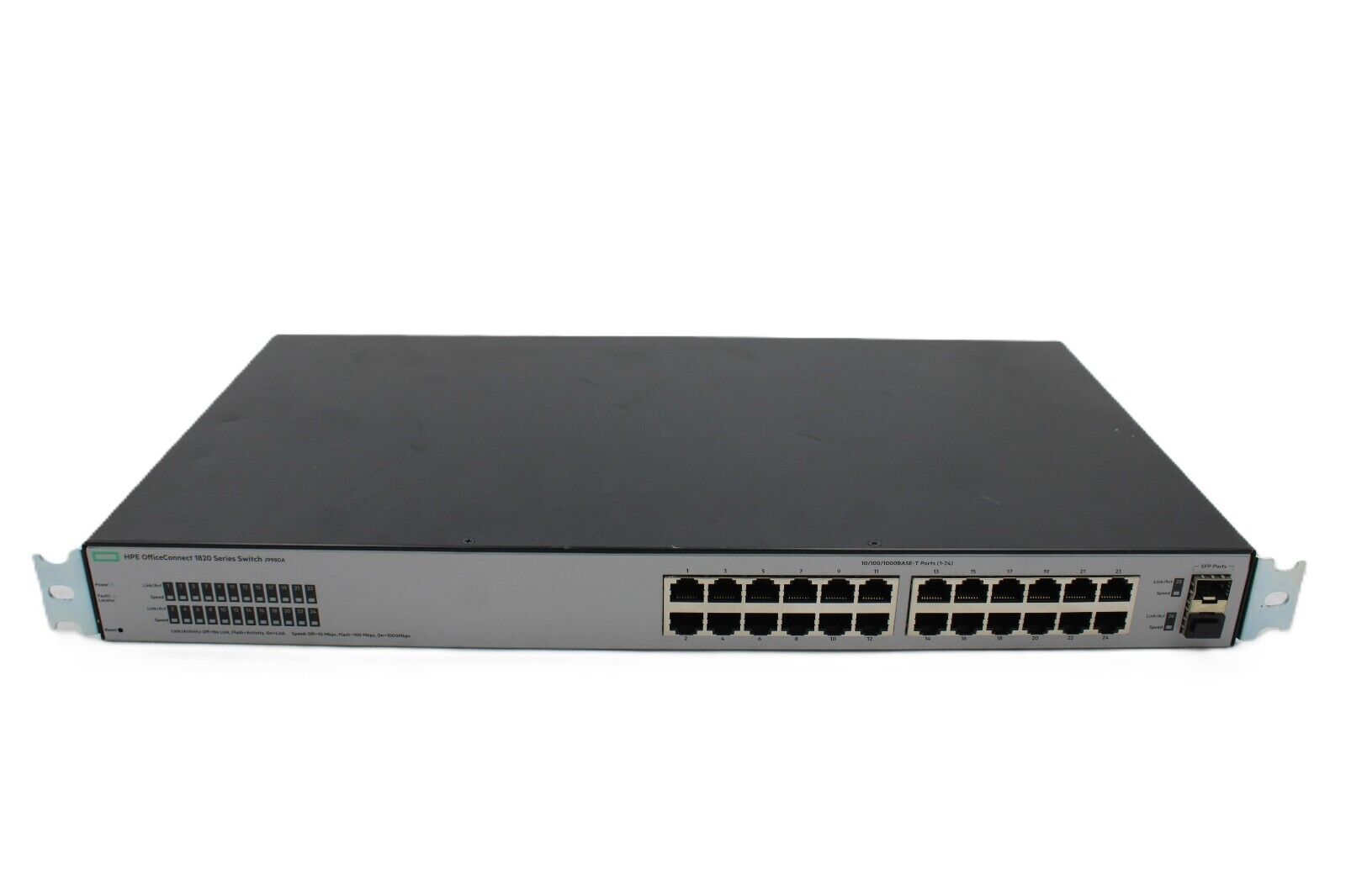 HPE OfficeConnect 1820-24G 24 port POE+ 1Gb/s Gigabit 2 SFP J9980A Switch