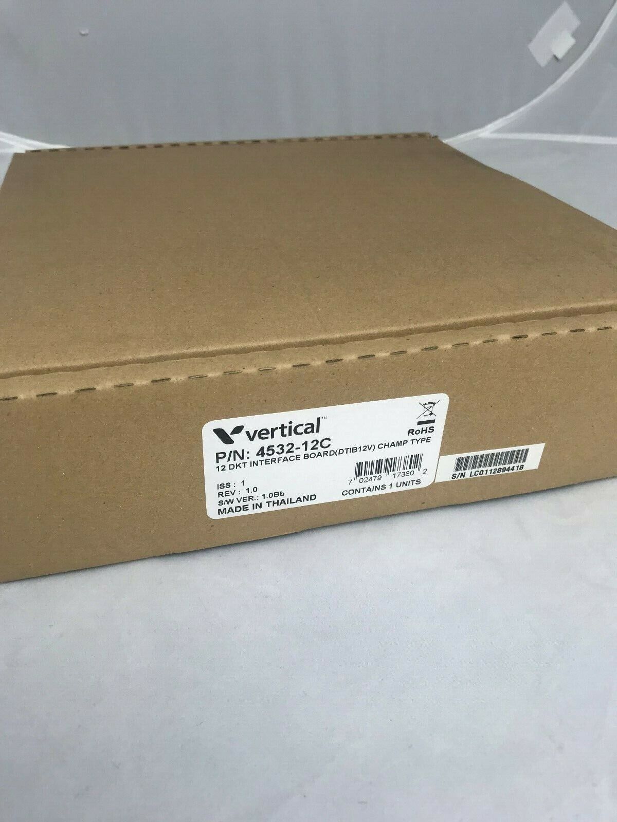 Vertical 4532-12C MBX-IP 12 Port DTIB For Comdial New In Box W/ 1 Year Warranty