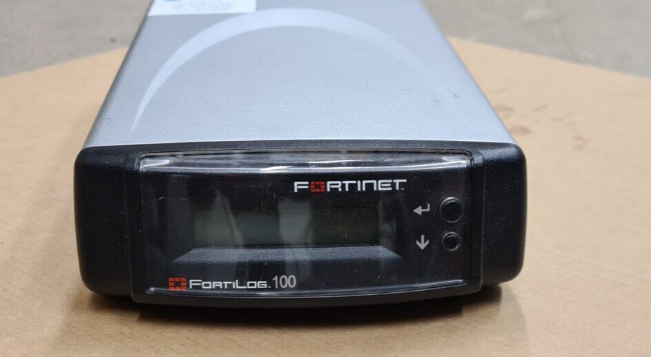 Fortinet FortiLog 100 Network Monitoring Device with power supply