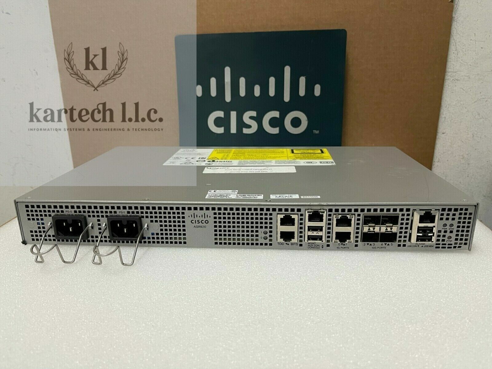 CISCO ASR-920-4SZ-A -Aggregation Services Router 2x Gigabit Ethernet 4x 10G SFP+