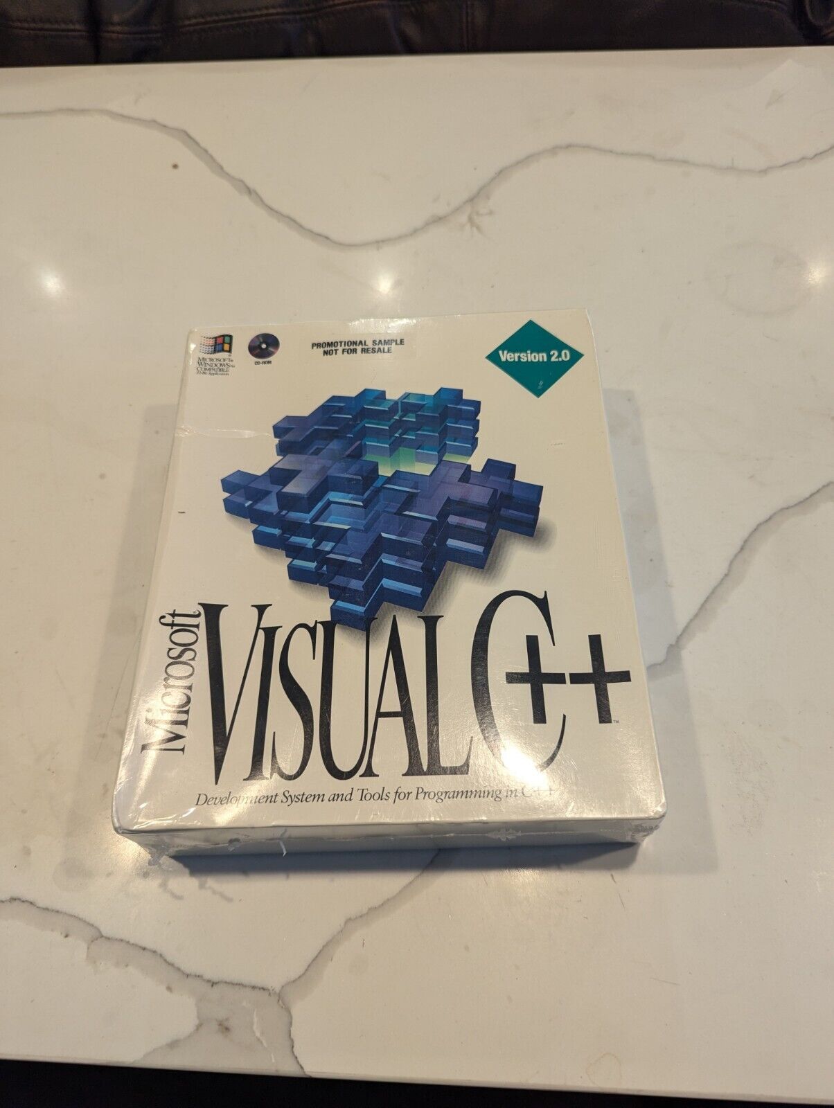 Vintage Sealed Microsoft Visual C ++ version 2.0 Software Development System CD