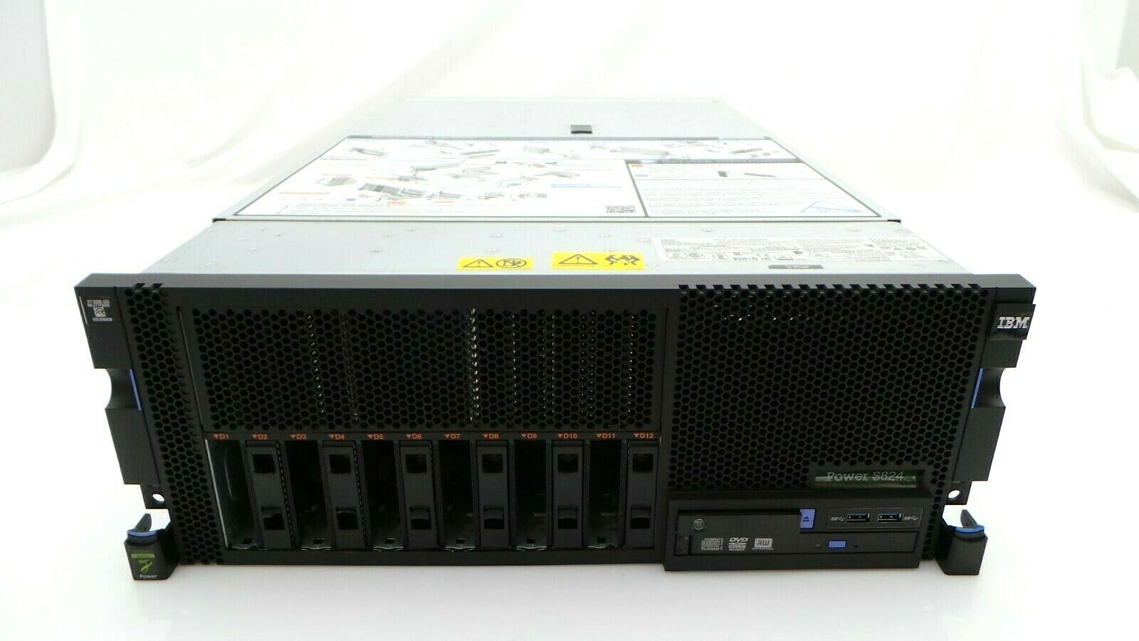 IBM 8286-42A_24core PWR8 S824 8286-42A 24-Core 3.52 GHz 256 GB Mem 2x 300 GB HDD