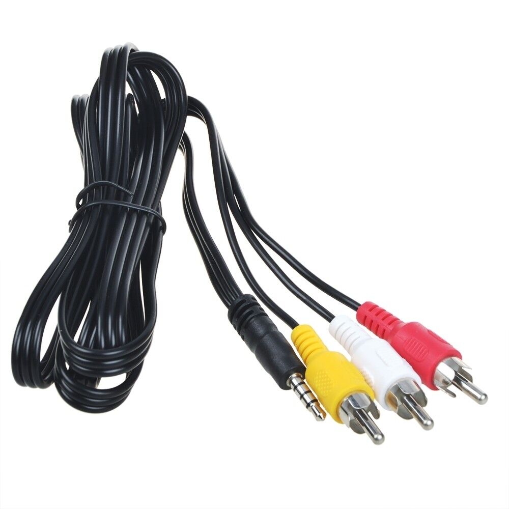 AV A/V TV Cable Cord Lead for JVC Everio GZ-MG132 GZ-MG131 GZ-MG130 U/S/AU/BU/S
