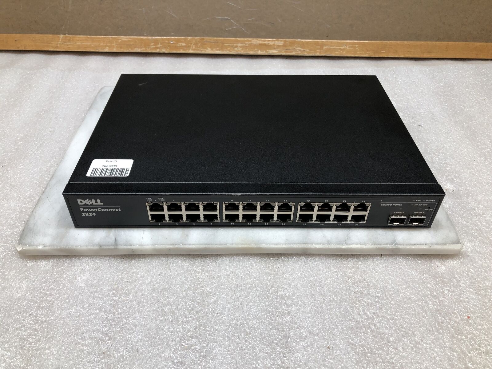 Dell PowerConnect 2824 24-Port Gigabyte Mountable Network Ethernet Switch