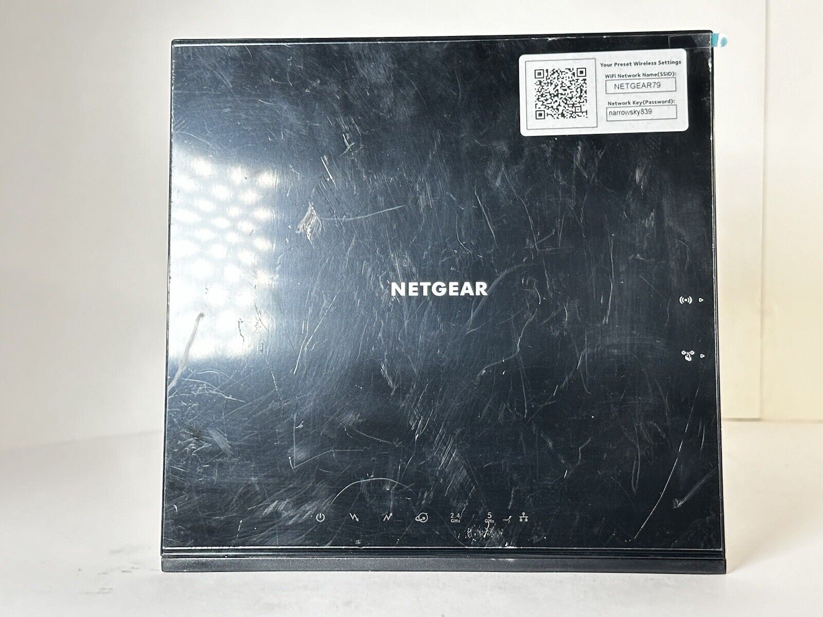 NETGEAR AC1600 Cable Modem Router C6250 802.11ac Dual Band Gig - MISSING ADAPTER
