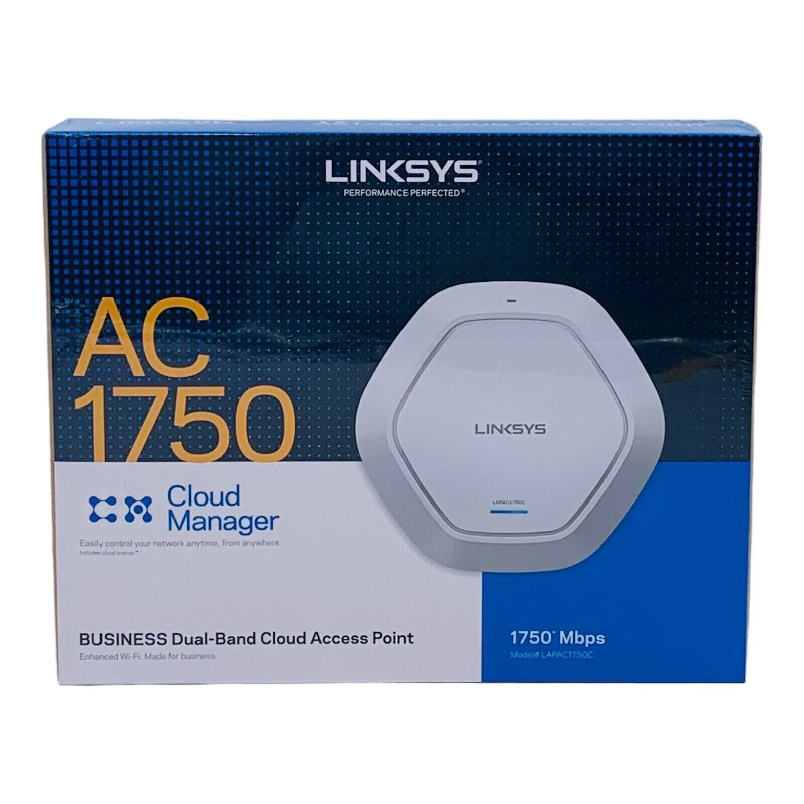 Linksys LAPAC1750C Business Dual-Band Cloud Access Point - Mint