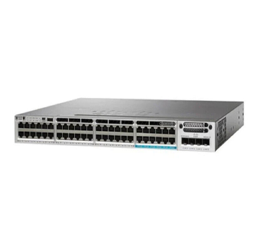 Cisco WS-C3850-12X48U-S Catalyst 3850 L3 48 Port Ethernet Switch 1 Year Warranty