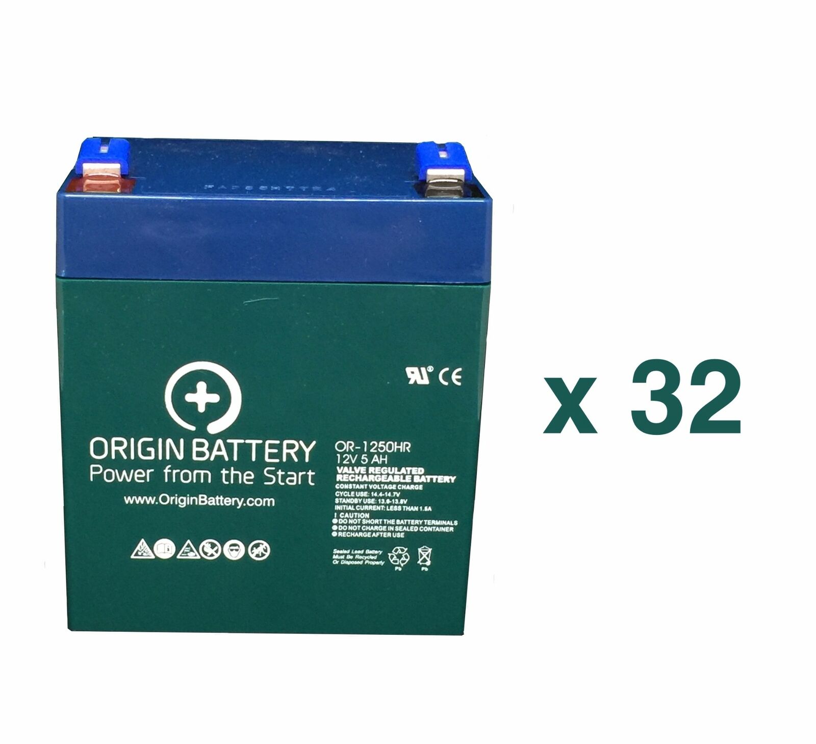 APC SURT192RMXLBP3U Battery Kit - 32 Pack 12V 5AH High-Rate Discharge Series