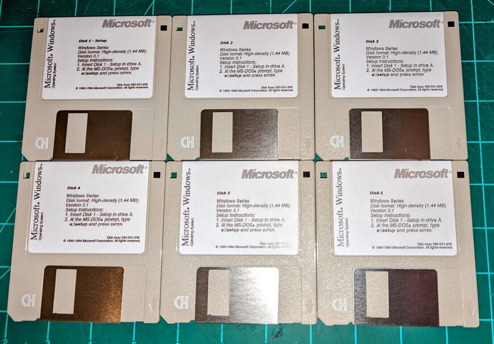 Microsoft Windows 3.1 on 3.5