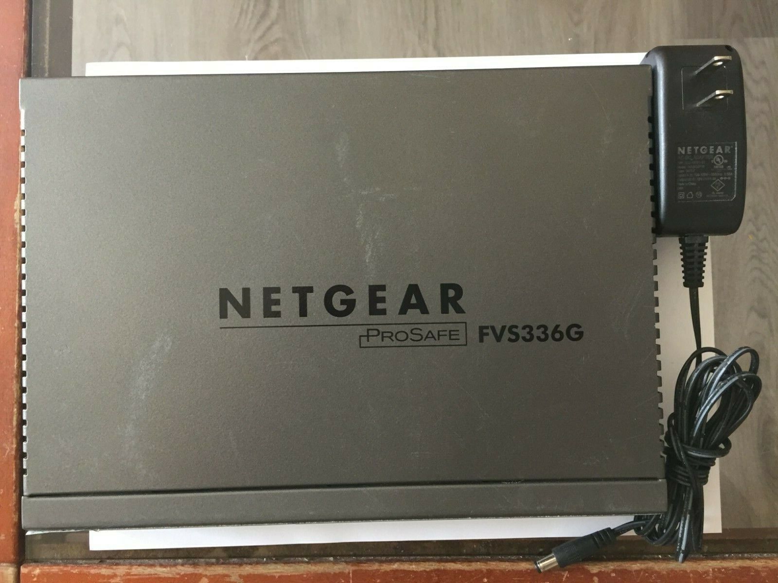 Netgear ProSAFE FVS336G V2 Dual WAN Gigabit SSL VPN Firewall Router