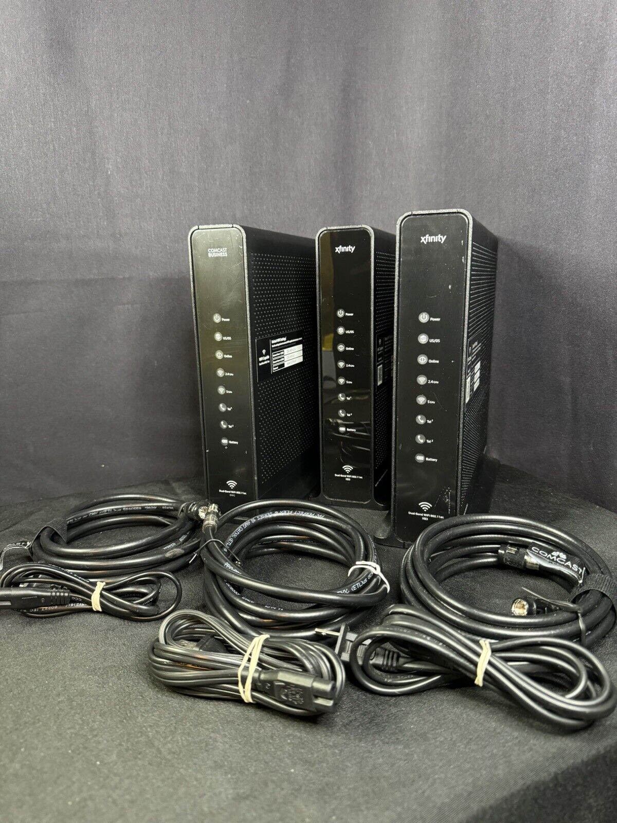 Set Of 3 Xfinity Cisco DPC3941T XB3 Wireless Modem Router DOCSIS 3.0 Gateway